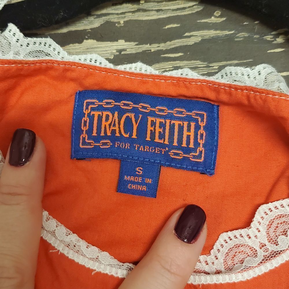 Tracy Feith for Target Embroidered Blouse Sz S - Picture 3 of 3